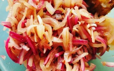 Confit d&rsquo;oignons cru (extraordinaire)